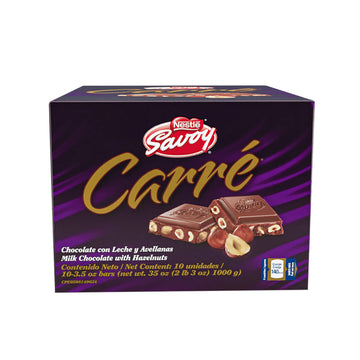 Chocolate Savoy Carre (1O Unidades)