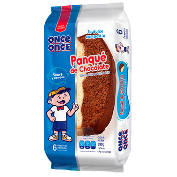 Panqué Once Once Chocolate (6 Unidades)