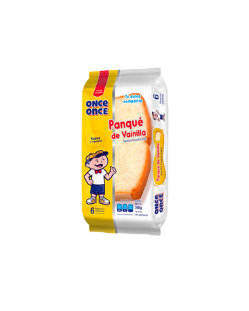 Once Once Ponqué de Vainilla (6Pack)