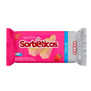 Sorbeticos Fresa Wafer