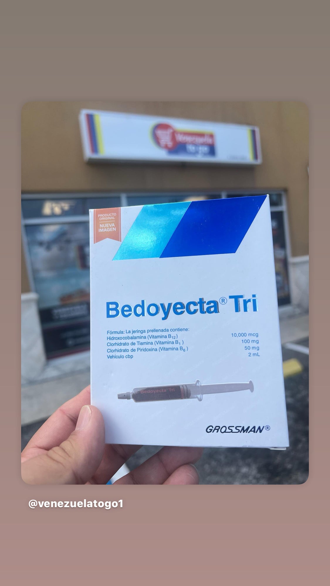 Bedoyecta Complejo Vitamina B Inyectable (5Pack) – Venezuela TOGO