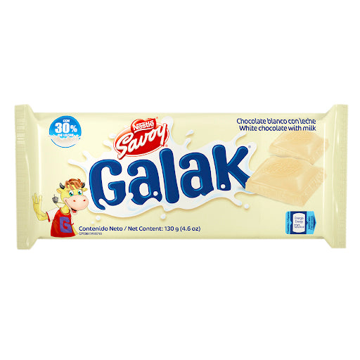 Savoy Galac Chocolate Blanco (5 Unidades)
