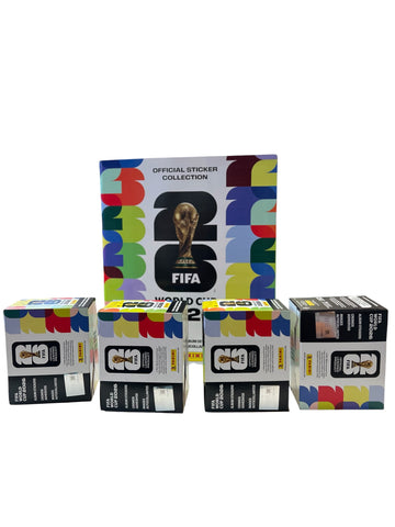 Álbum Tapa Blanda + 4 Cajas de 25 Barajita Panini