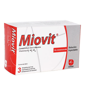 Miovit (3 Ampollas)